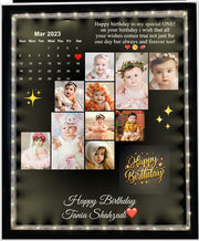 New Born Baby Photos LED Frame