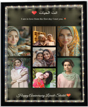 7 Pics LED Photo Frame Lamp | Customize Light For Your Room Table