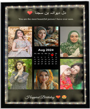 13 Pics LED Photo Frame Lamp | Customize Light For Your Room Table