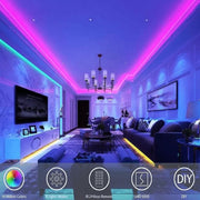 Custom Size RGB Remote Control LED Light Strip | Plug And Decorate Your Room