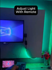 Custom Size RGB Remote Control LED Light Strip | Plug And Decorate Your Room