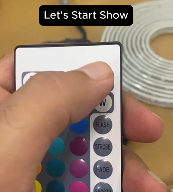 Custom Size RGB Remote Control LED Light Strip | Plug And Decorate Your Room